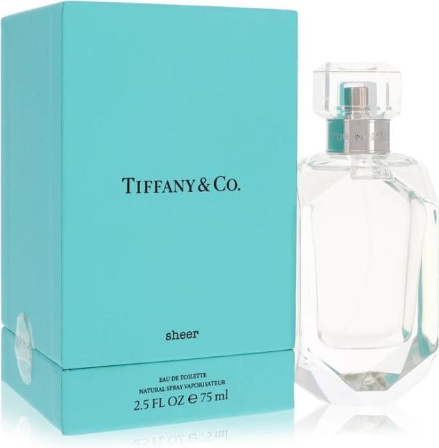 Actual product image Tiffany & Co. Sheer by Eau de Toilette Spray 75 ml (Eau de toilette, 75 ml)