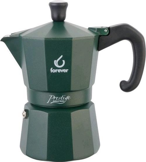 Immagine prodotto Forever Caffettiera Moka Prestige a induzione 6 tazze (6 T.)