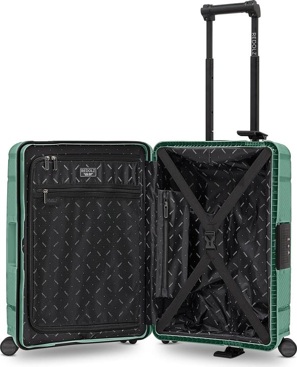 Produktbild Redolz Essentials 15 4-Rollen Kabinentrolley 55 cm mit Dreipunkt-Verschluss (40 l, Handgepäck (bis 50l))