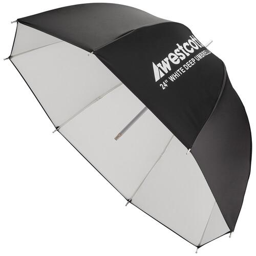 Produktbild Westcott Deep Umbrella White Bounce (24")