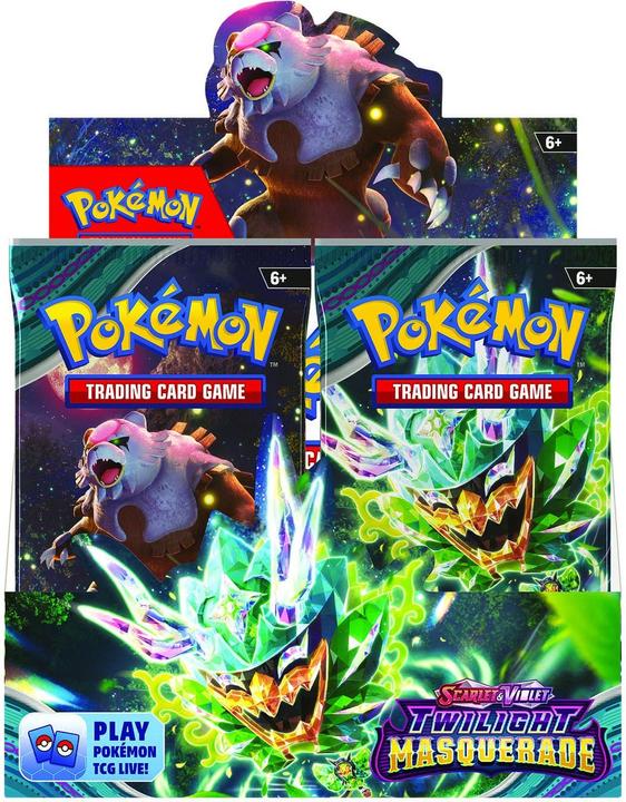 Immagine prodotto Pokémon Twilight Masquerade (Inglese, Pacchetto Booster)