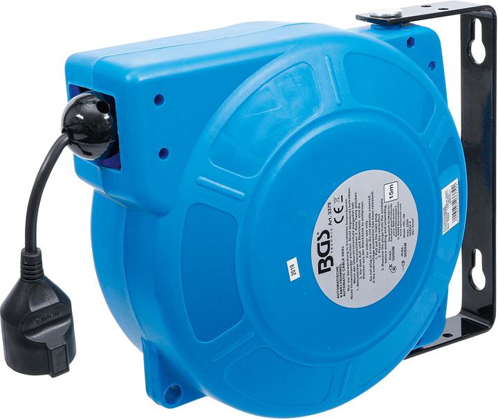 Actual product image BGS Automatic Cable Reel 15 m (15 m, 4.50 mm²)