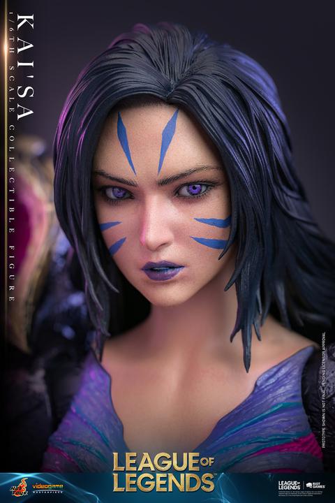 Actual product image Hot Toys League of Legends figurine Video Game Masterpiece 1/6 Kai'Sa 29 cm
