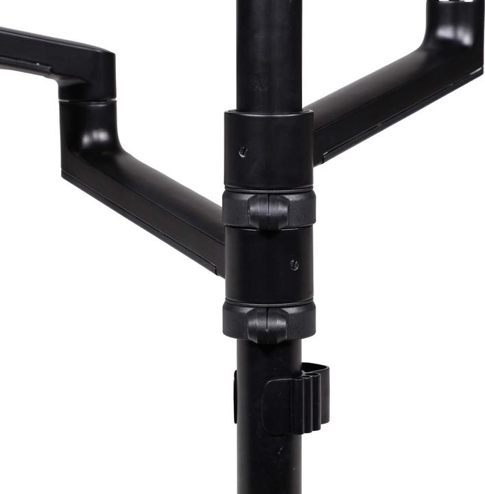 Produktbild Wiltec 4in1 Tischstativ Kamera Stativ mit Tischklemme Ringlicht Streaming Setup (Metall)