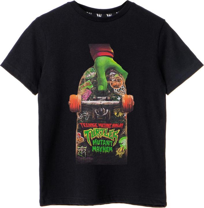 Actual product image Teenage Mutant NT Boys Skateboard T-Shirt (140)