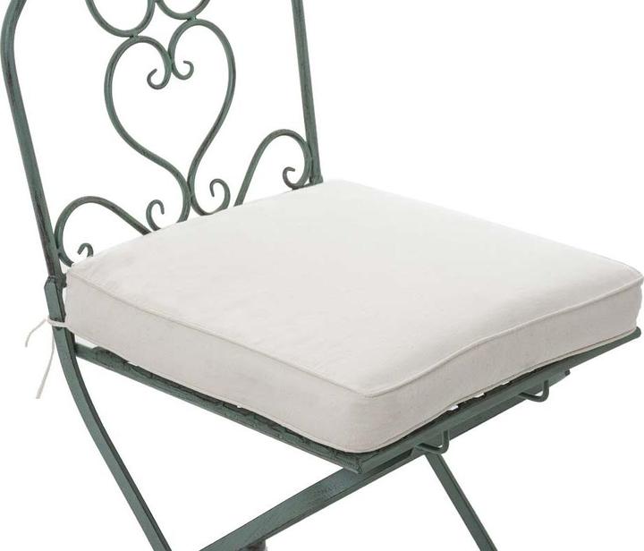 Actual product image CLP Rest for iron chairs 41x41x7, cream