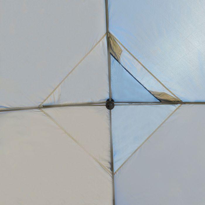 Actual product image Swisshandel24 Faltpavillon ca. 3x3m, wasserdicht, Blau (11500 cm, 295 cm)