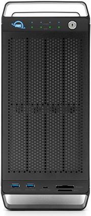 Produktbild OWC 32.0TB ThunderBay Flex, flexible 8-bay Storage/Dock/PCIe Enclosure with 2x TB3 Ports Featuring S (2.5")