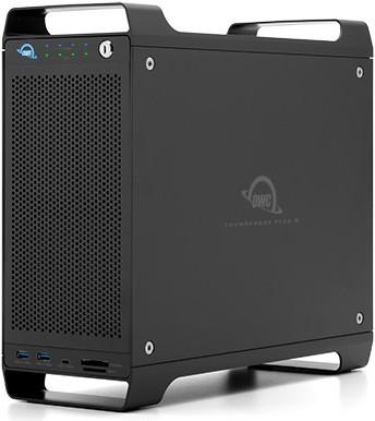 OWC 64.0TB ThunderBay Flex, Flexible 8-bay Storage/Dock/PCIe Enclosure with 2x TB3 Ports Featuring S (2.5")