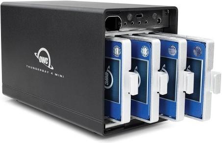 Image du produit OWC Solution de stockage externe Thunderbolt 3 16.0TB ThunderBay 4 mini RAID 4 Four-Drive SSD (16 To)