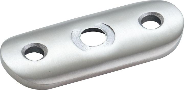 Actual product image Croso Handrail support plate for tube ø 42.4 mm, polished V2A stainless steel (1 pcs.)