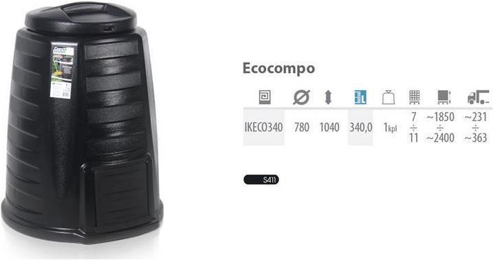 Prosperplast Komposter (340 l)