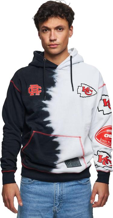 Immagine prodotto Recovered Felpa con cappuccio in pile Re:covered - INK DYE Kansas City Chiefs - XL (XL)