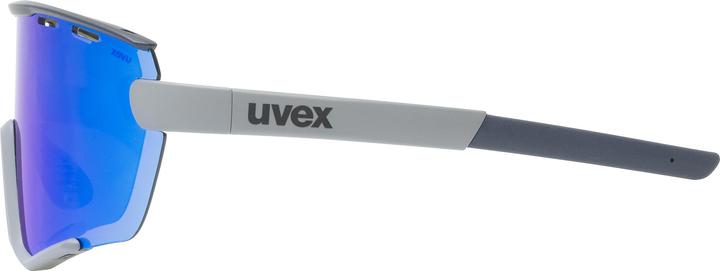 Actual product image Uvex Sports sportstyle 236 set (Rhino deep space mat, Transparent, Blue)