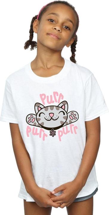Actual product image Big Bang Theory Girls Soft Kitty Purr Cotton T-Shirt (140, 146)