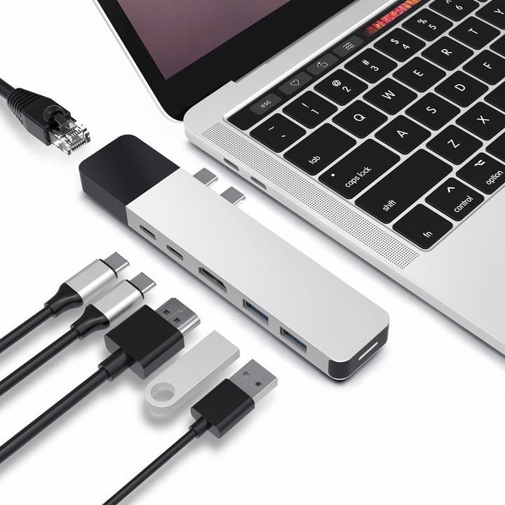 Actual product image Hyperdrive Net 6-in-2 (Thunderbolt, 2 Ports)