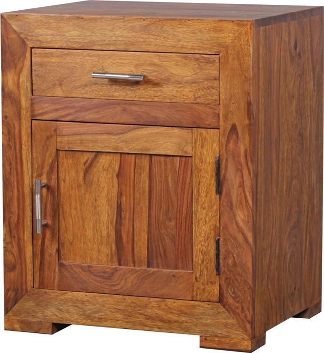 Produktbild FineBuy Nachtschrank Braun (50 x 60 x 40 cm)
