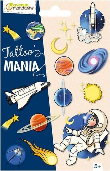 Immagine prodotto Avenue Mandarine Set di tatuaggi Tattoo Mania Space