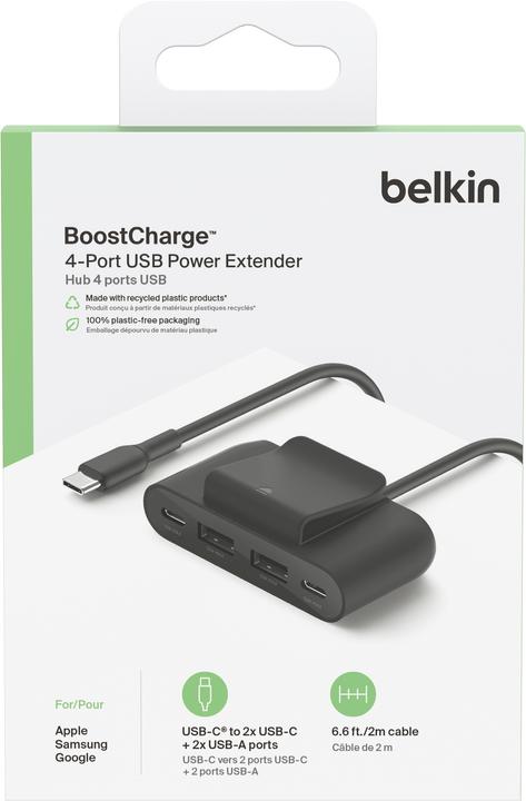 Actual product image Belkin BoostCharge (USB-C, USB-A, 4 Ports)