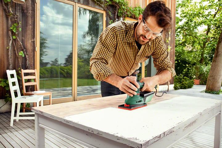 Produktbild Bosch Home & Garden Psm 200 Aes (Schwingschleifer, Multischleifer, 200 W)