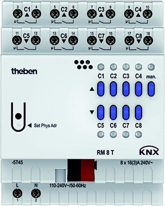 Image du produit Theben Rm 8 T Knx