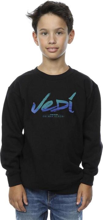 Produktbild Star Wars ObiWan Kenobi Jedi Painted Font Sweatshirt Jungen (152, 158)