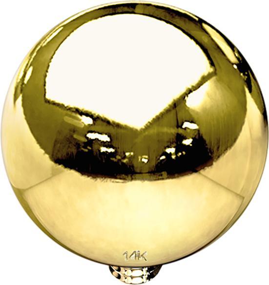Image du produit Star Piercing Dermal Anchor Boule en or 14k (Or 14k, sans laiton)