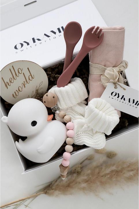 Image du produit Oykami Coffret cadeau bébé fille "Marrakesh 2" avec veilleuse