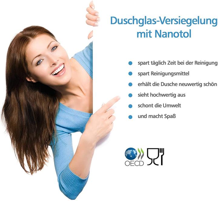 Produktbild Nanotol Duschkabinen Versiegelung Set