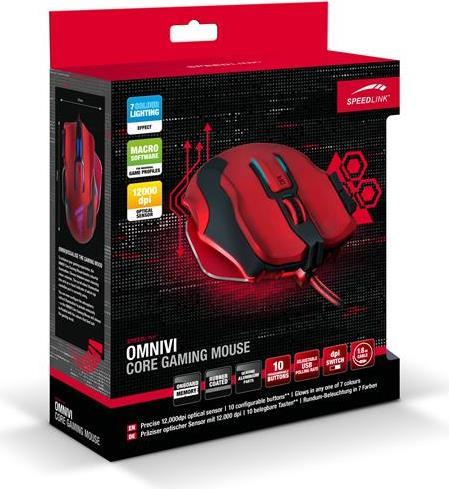 Immagine prodotto Speedlink Mouse da gioco OMNIVI Core (Cablato)