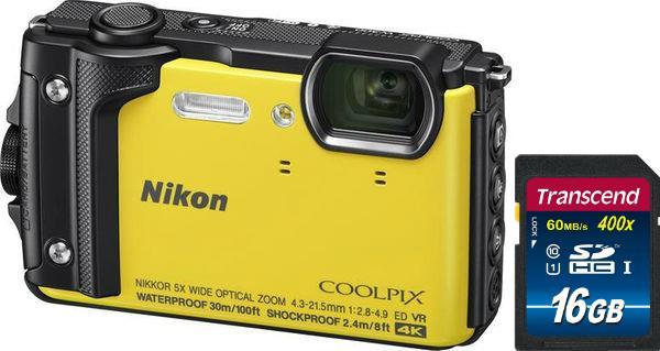 Actual product image Nikon Coolpix W300, incl. 16GB memory card