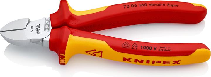 Produktbild Knipex Seitenschneider 70 06 160 SB (160 mm)