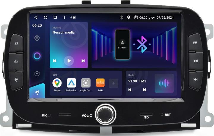 Produktbild Phonocar MediaStation 7.0" DAB+ für Fiat (Apple Carplay, Android Auto)