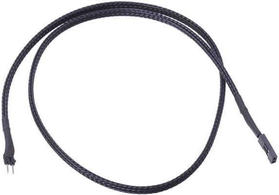 Image du produit Phobya Rallonge de câble à 2 broches femelle/mâle 60cm Noir