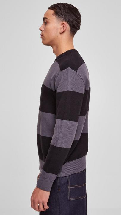 Actual product image Urban Classics Heavy Oversized Striped Sweatshirt (S)