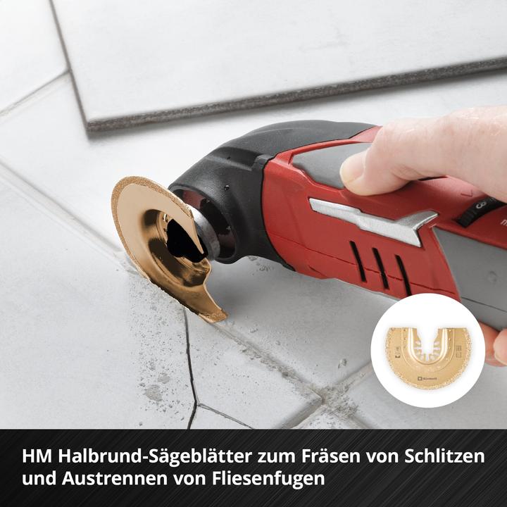 Actual product image Einhell Multitool-Set, 708110, XL-PLUS-Case, 10-teilig