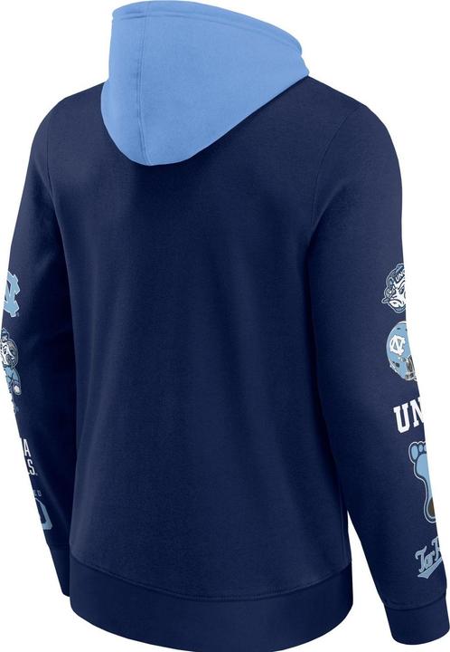Produktbild Fanatics North Carolina Tar Heels NCAA Sleeve Patches Hoody - M (M)