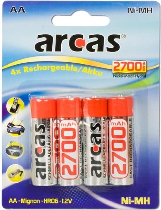 Produktbild AGI 3401 - 2700 mAh - 4,8 V - Nickel-Metallhydrid (NiMH) - 10 Stück(e) (Akku)
