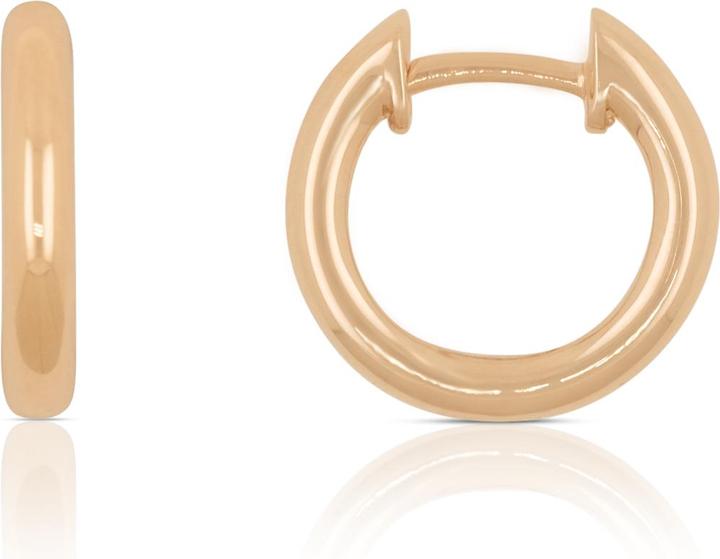 Muau Creolen (Rotgold, 18K 750)