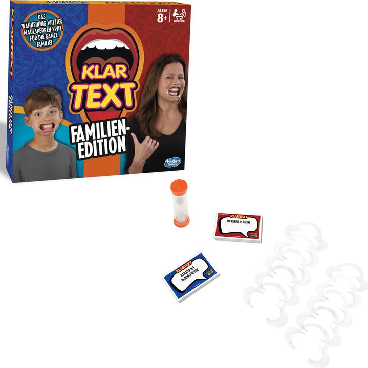 Actual product image Hasbro Gaming Plain text family edition (German)