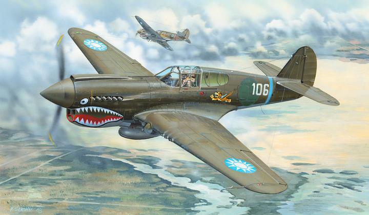 Produktbild Trumpeter P-40E War Hawk