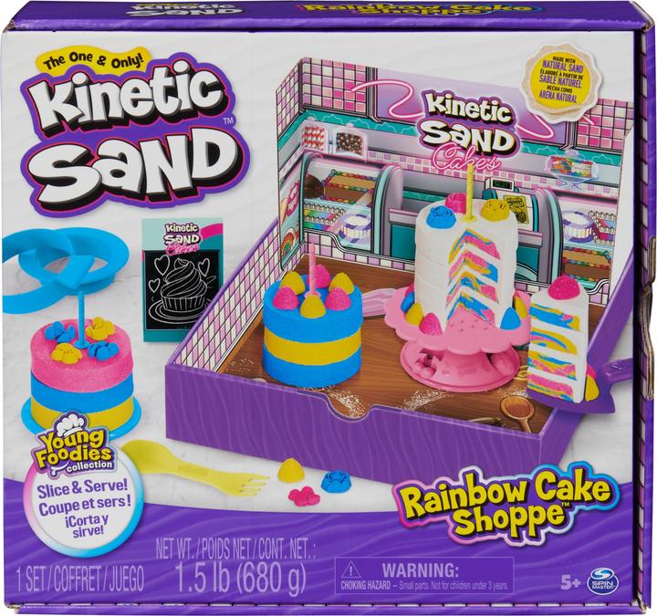 Produktbild Spin Master Kinetic Sand Regenbogen Bäckerei Set