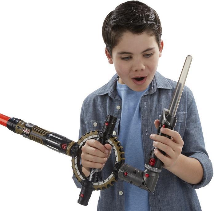 Actual product image Hasbro Star Wars Rogue 1 Vortex Action Lightsaber