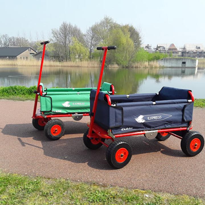 Image du produit Eckla Express Faltbollerwagen rot/blau