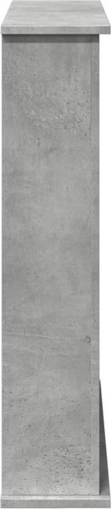 Image du produit VidaXL Bordure de cheminée Console de cheminée Décorative Cheminée Gris béton