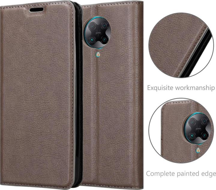 Actual product image Cadorabo Book Invisible Magnet Cover (Xiaomi Poco F2 Pro)
