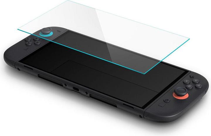 Actual product image Spigen Nintendo Switch 2 Screen Protector GLAS.tR Slim HD 2PCS (Switch 2)