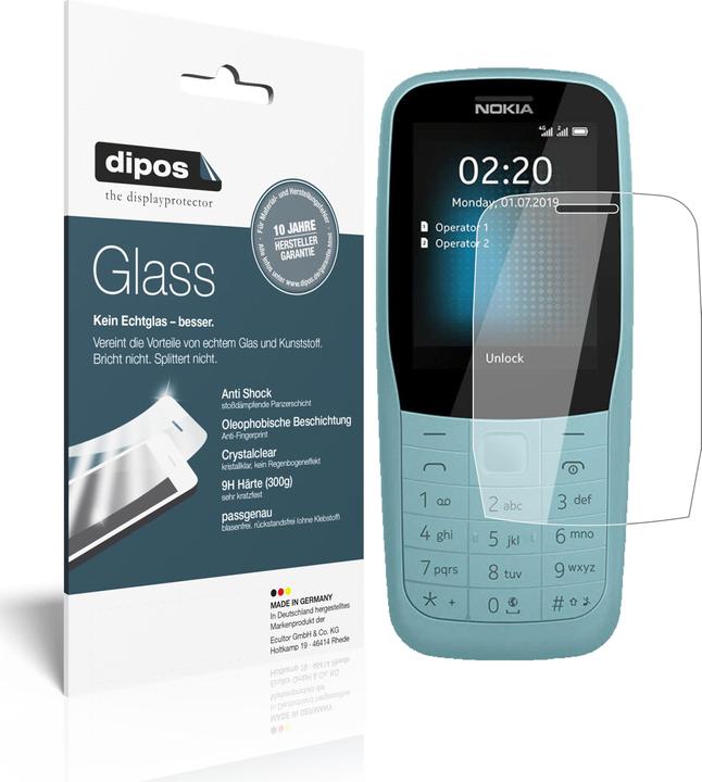 Image du produit Dipos Film de Protection d’écran Anti-Shock (1 pièce(s), Nokia 220 4G)