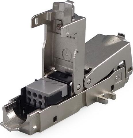 Produktbild Tuk Inline Koppler, Abgeschirmt, CAT6a, RJ45, Anschlüsse - 1