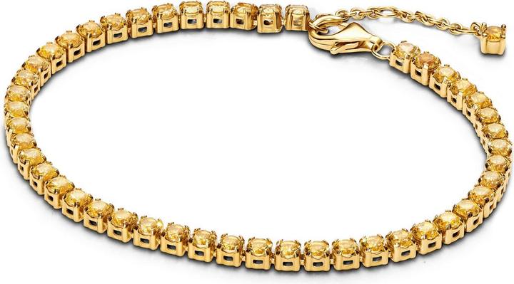 Pandora Funkelndes Gelbes Tennisarmband